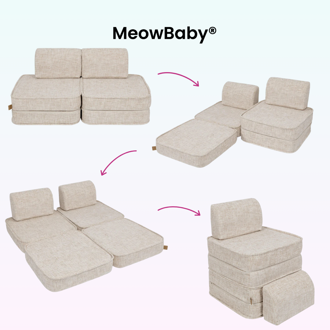 Spielsofa Mini Basic Tangle - Cozy Chenille Edition
