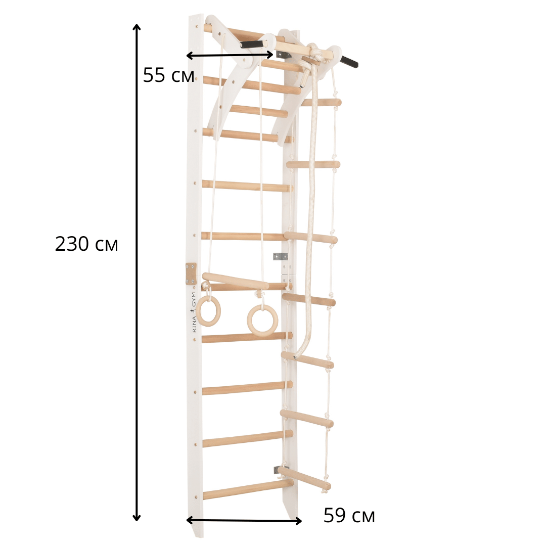 Sportklimwand voor kinderen en tieners met pull-ups