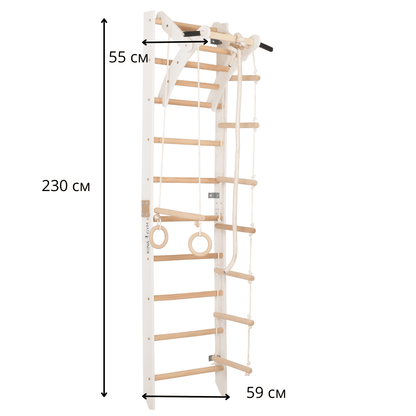 Sportklimwand voor kinderen en tieners met pull-ups