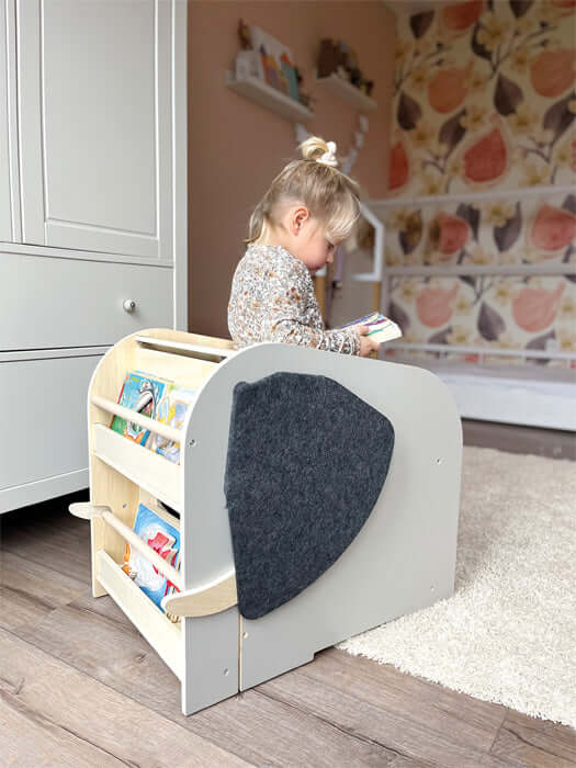 Speelgoedkist met zitje en plank olifant “Wildlife”
