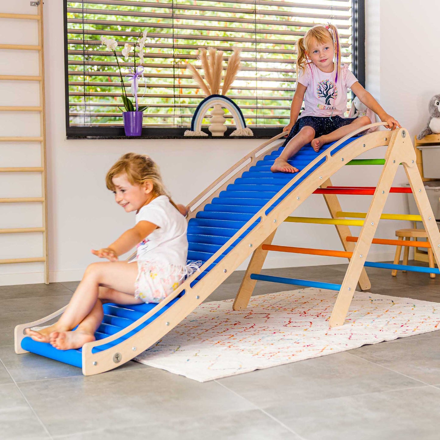 Wave rolglijbaan voor kinderen