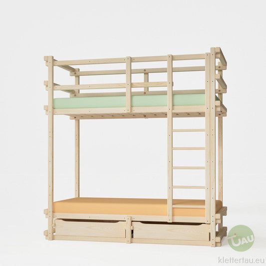 Houten stapelbed - extra hoog