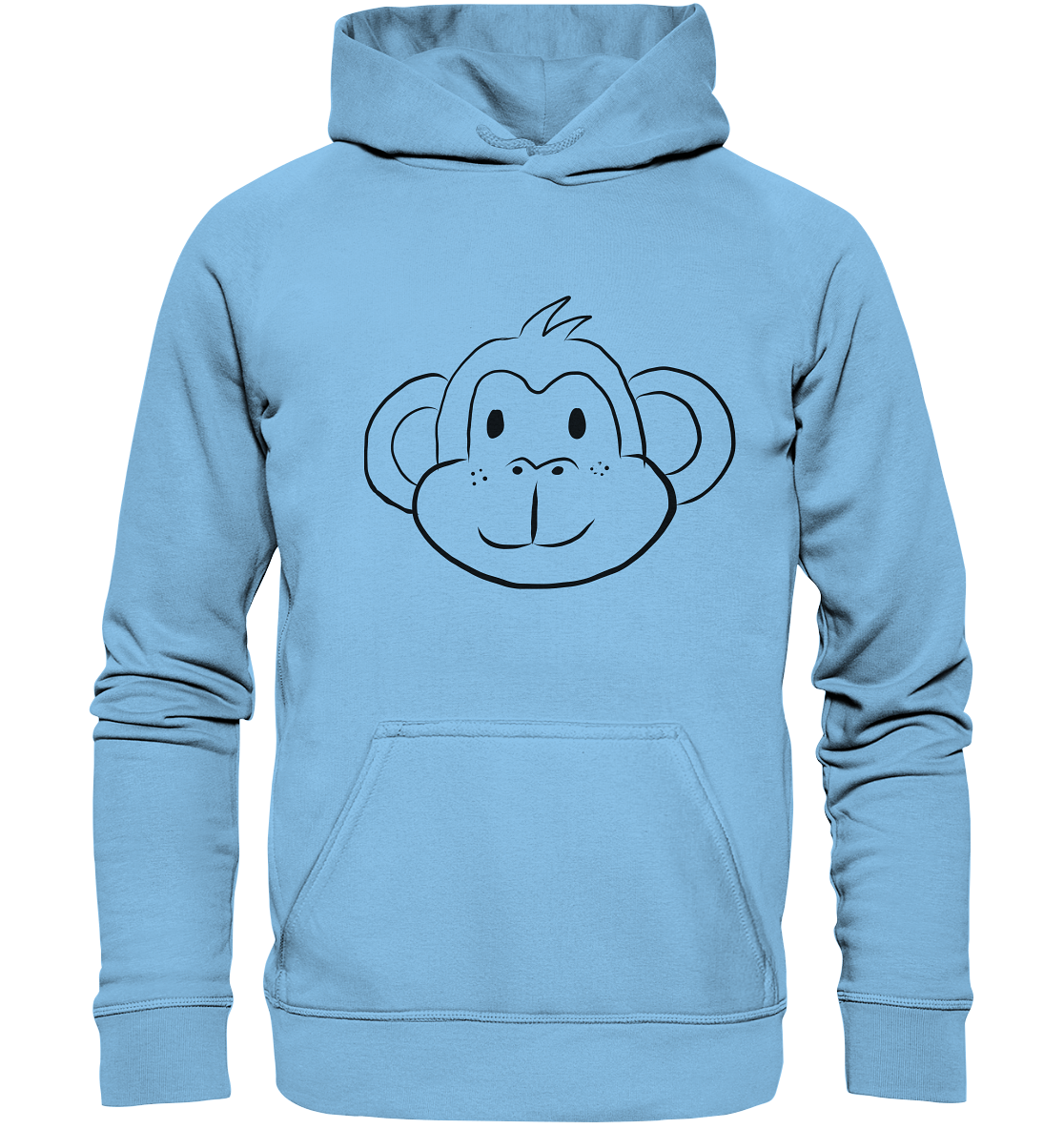 Aap Emmi - Premium hoodie voor kinderen