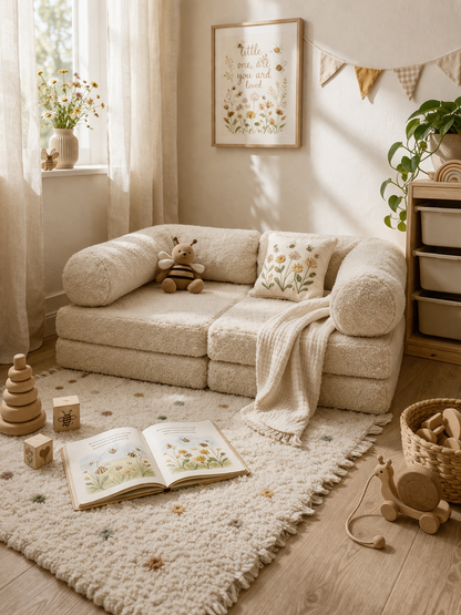 Modulares Kindersofa Teddy Cream – Ansicht 5