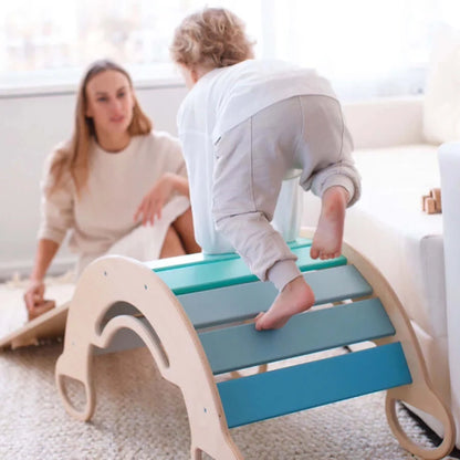 5-in-1 Montessori Klimboog Mint