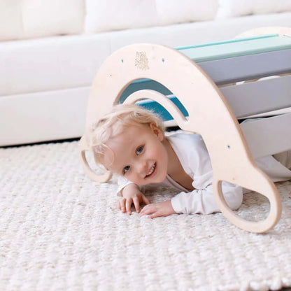 5-in-1 Montessori Klimboog Mint