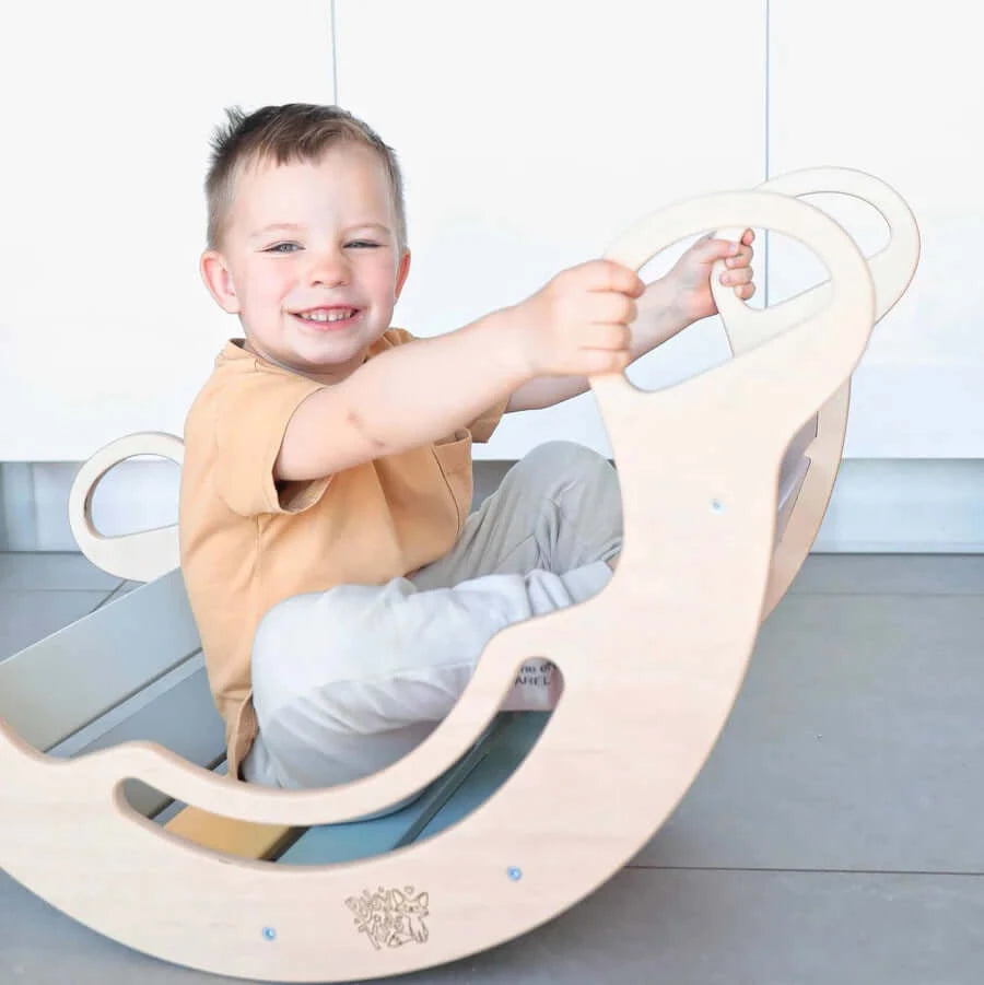 5-in-1 Montessori klimboog pastel