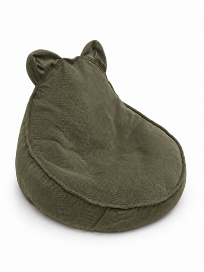 Kindersessel Bären-Sitzsack Cord Premium - Slim Cord Edition