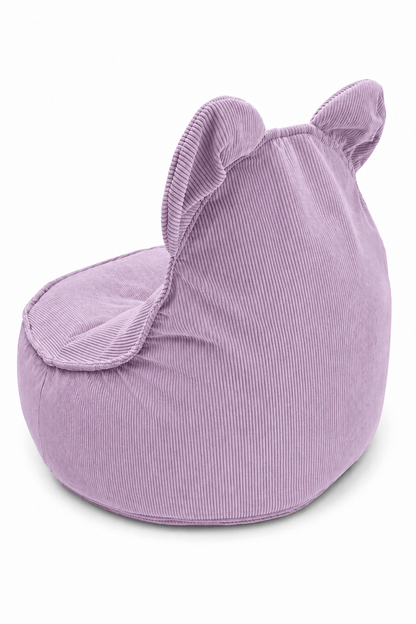 Kindersessel Bären-Sitzsack Cord Premium - Slim Cord Edition