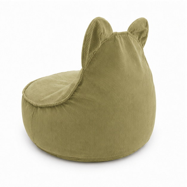 Kindersessel Bären-Sitzsack Cord Premium - Slim Cord Edition