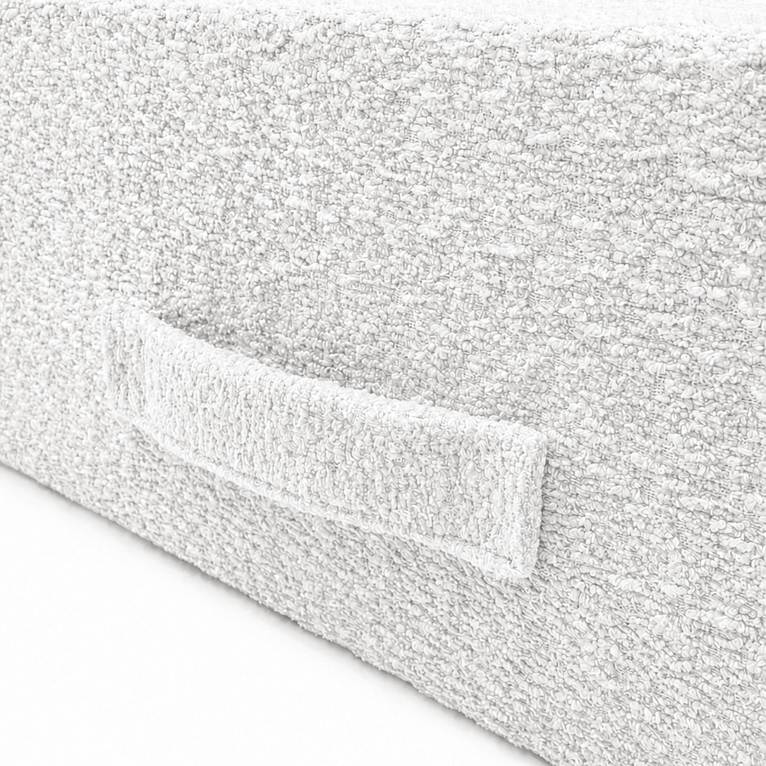 Hüpfpolster Bouclé - 80x80cm