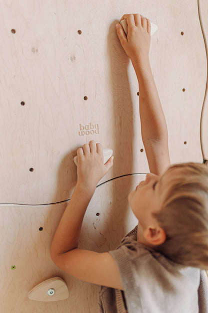 Modulaire klimwand voor kinderen