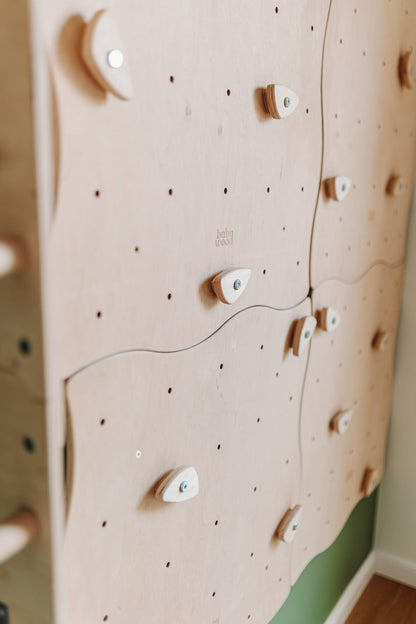 Modulaire klimwand voor kinderen
