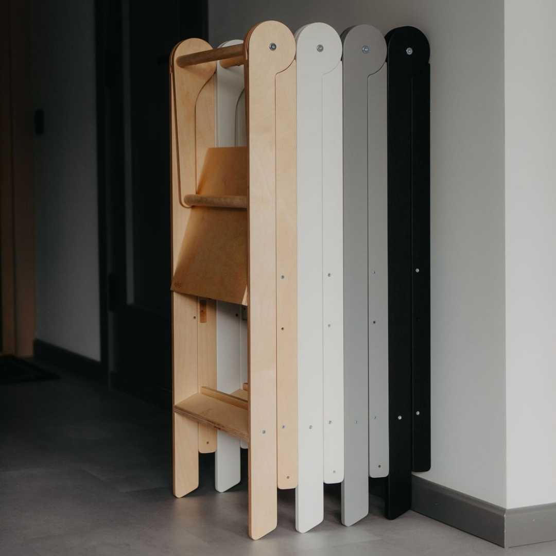 Opvouwbare Montessori leertoren, verschillende kleuren