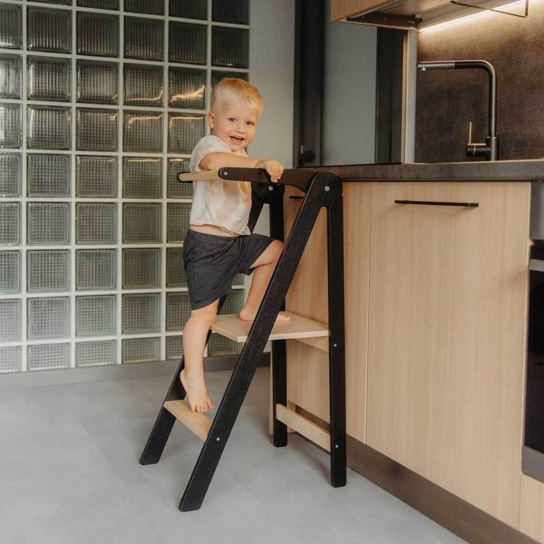 Opvouwbare Montessori leertoren, verschillende kleuren
