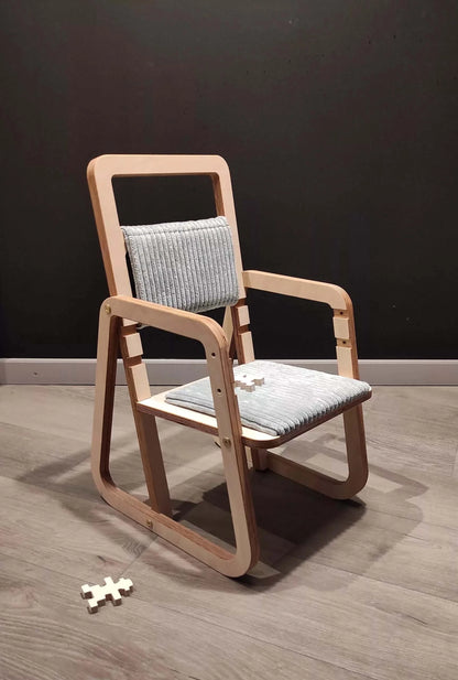 Set schrijf- en tekentafel met stoel "Leni"