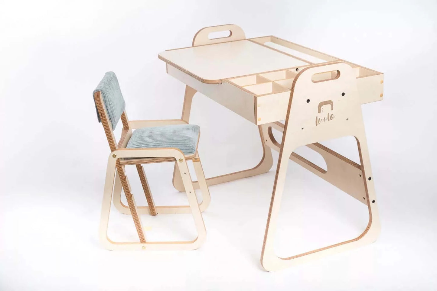 Set schrijf- en tekentafel met stoel "Leni"