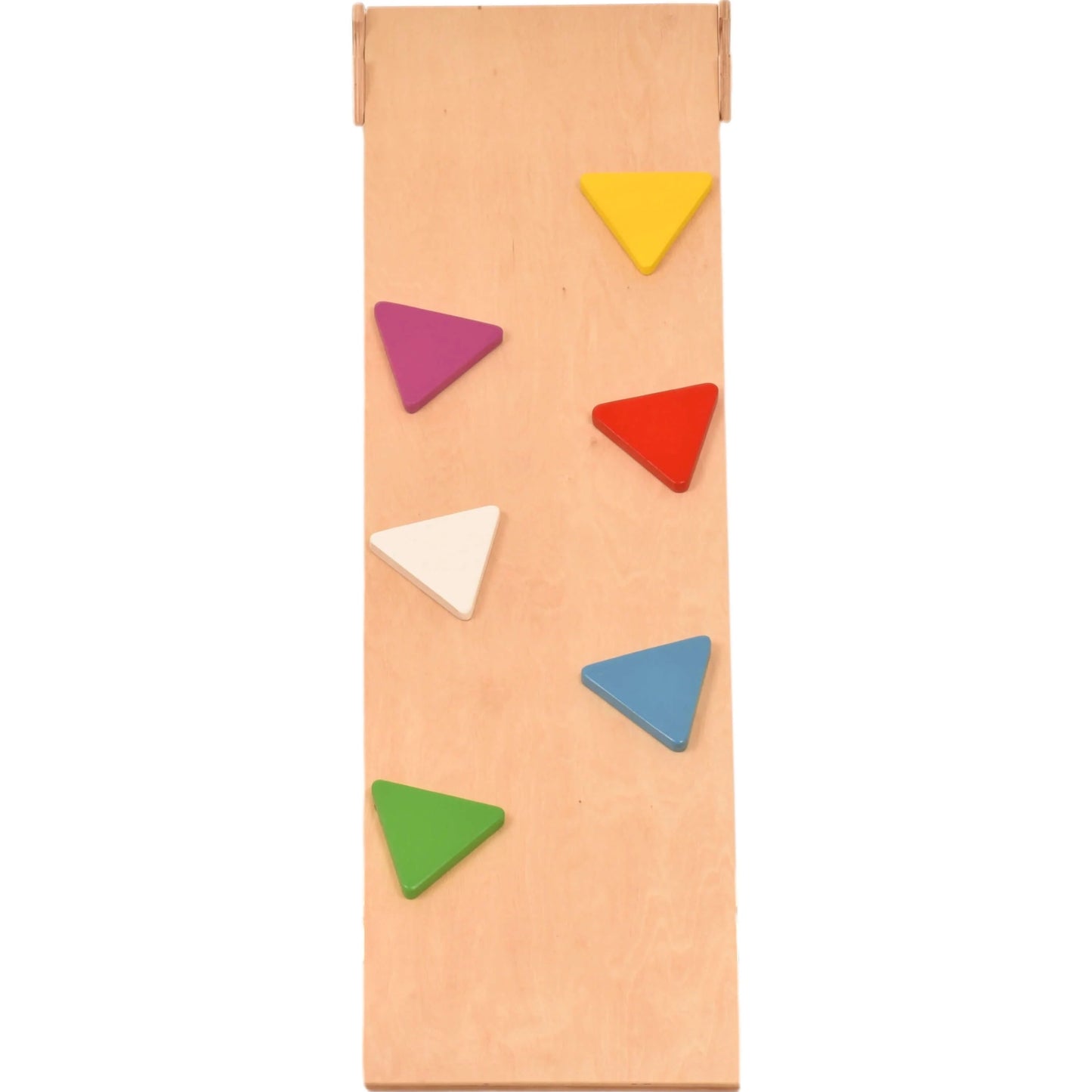 Glijplank met handvatdriehoeken - accessoires voor de klimdriehoek