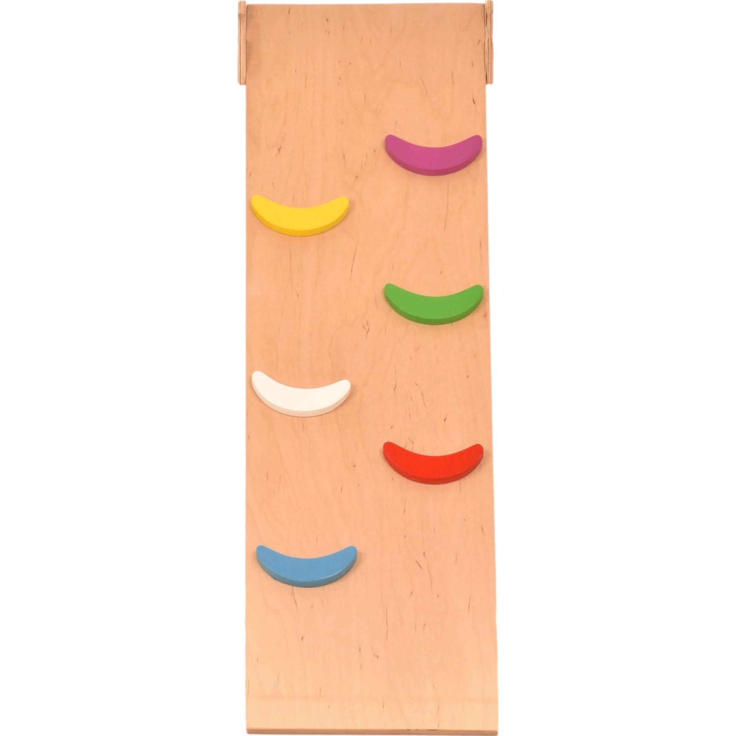 Glijplank met halvemaanvormige handgrepen - accessoire voor de klimdriehoek
