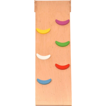 Glijplank met halvemaanvormige handgrepen - accessoire voor de klimdriehoek