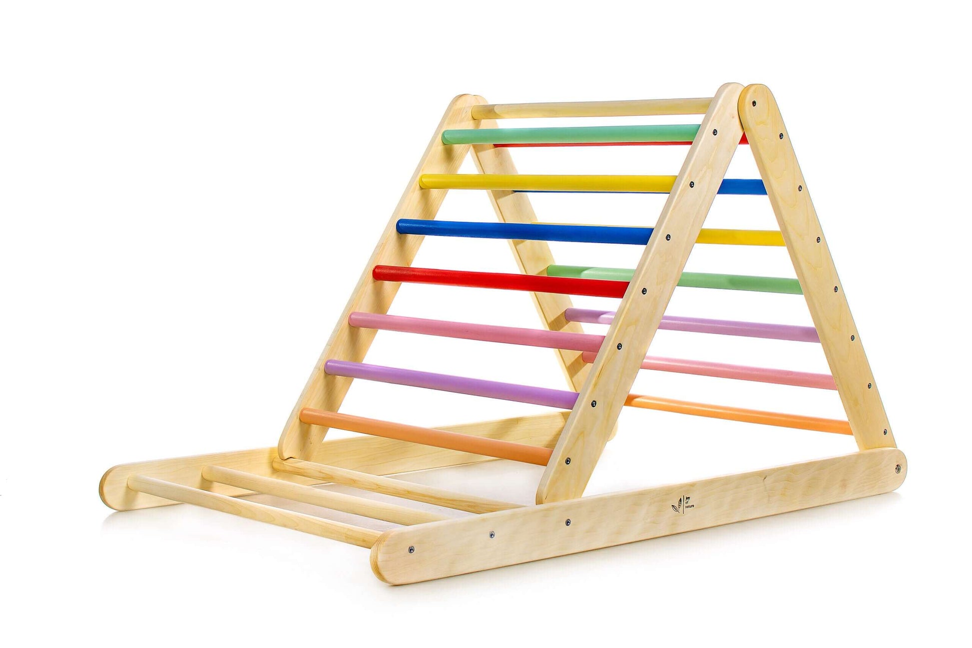 Kletterdreieck verstellbar für Kinder, versch. Farben - fördert Gleichgewicht und Kletterfähigkeiten.