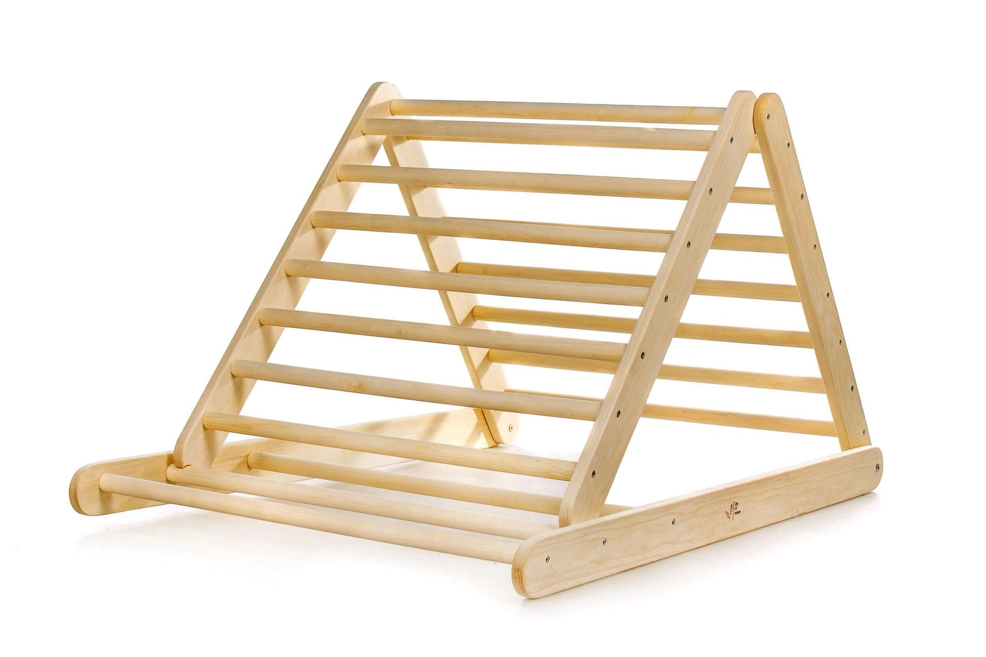 Kletterdreieck verstellbar für Kinder, versch. Farben aus Holz, ideal für das Gleichgewichtstraining.