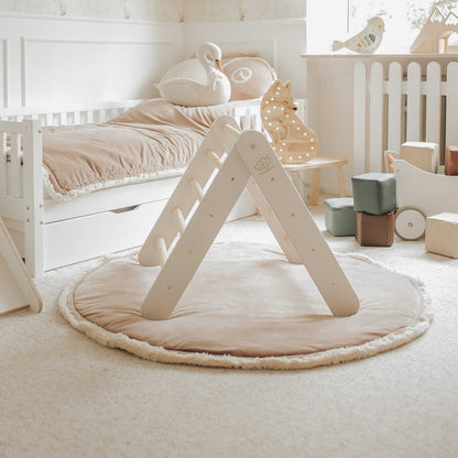 MeowBaby® Montessori klimdriehoek voor kinderen verschillende kleuren