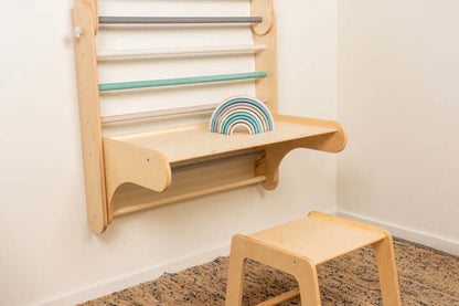 Tafel &amp; stoel voor wandrek