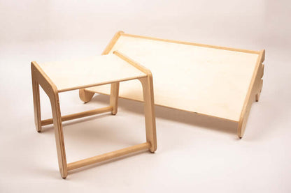 Tafel &amp; stoel voor wandrek